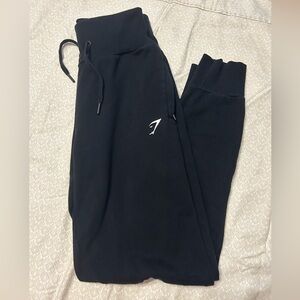High Waisted Gymshark Joggers with Zipper Pockets (Like New)